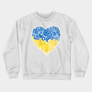 Love Ukraine Crewneck Sweatshirt